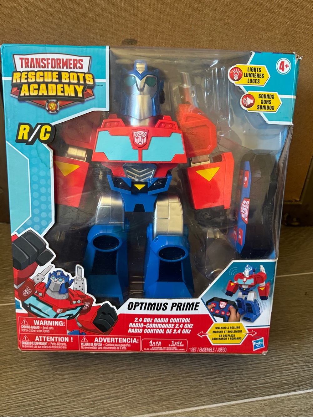 Transformers Rescue Bots Academy Optimus Prime RC